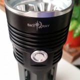 Lanterna cu lumina puternica Skyray 3 leduri XM-L T6 la cutie