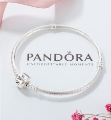 Bratara PANDORA argint 16 cm - marime mica foto