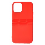Husa Silicon iPhone 12 Mini (Rosu) - Calitate Premium, Tip Apple