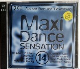 Various &ndash; Maxi Dance Sensation 14 _ NM / NM _ dublu cd euro dance , italo Ariola, Germania, 1994