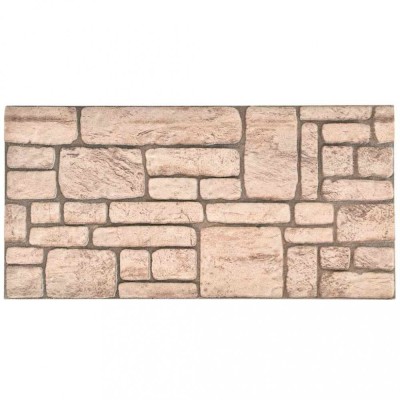 Panouri de perete 3D, model caramida, bej, 10 buc., EPS foto