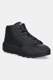 adidas sneakers din piele Acesmash Mid culoarea negru, JQ5543