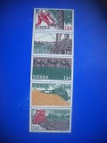 HOPCT TIMBRE SUEDIA MNH 971 ANUL TARANULUI -5 VALORI 1979-NESTAMPILAT