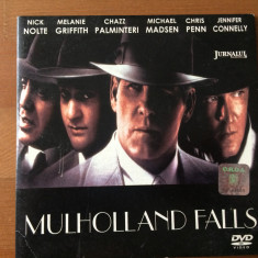 Mulholland Fall DVD disc video film drama actiune de colectie Jurnalul National