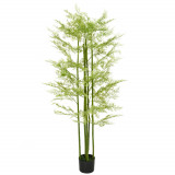 Plante decorative artificiale Feriga Asparagus in ghiveci Plante false pentru decor interior, exterior, 155 cm HOMCOM | Aosom RO