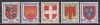 Franta 1949 - Steme de departamente franceze, MNH, Nestampilat