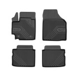 Covorase Auto Tip Tavita Frogum Dedicate Suzuki Celerio 2014+ TPE Negre 4cm Margine Inaltata Impermeabile Fara Miros