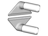 V&acirc;rf 12mm lamă plată JBC TOOLS - 2 bucăți