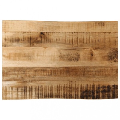 vidaXL Blat de masă contur organic 70x40x2,5 cm lemn masiv mango brut 370657 foto