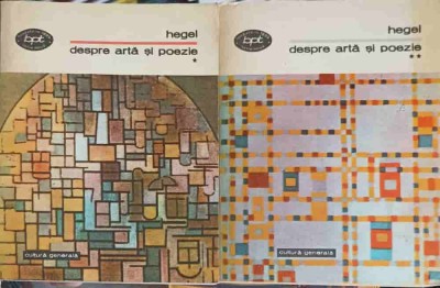 DESPRE ARTA SI POEZIE VOL.1-2-GEORG WILHELM FRIEDRICH HEGEL-103722 foto