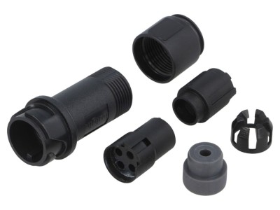 Conector Circular 4 PIN Mamă IP68 foto