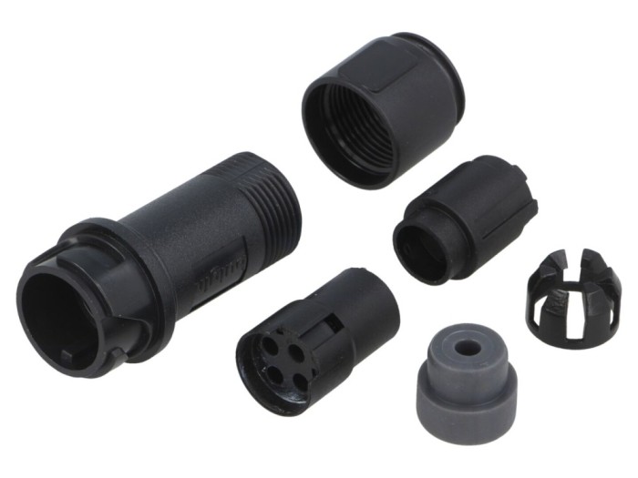 Conector Circular 4 PIN Mamă IP68