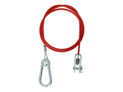 Cablu siguranta remorca auto Carpoint 150kg / 1500N, 100 cm , 1 buc. foto