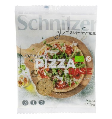 Blat de Pizza Fara Gluten Bio 100 grame Schnitzer foto