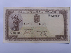 Romania -500 LEI 1942 foto