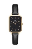 Daniel Wellington ceas Quadro 20x26 femei, culoarea auriu