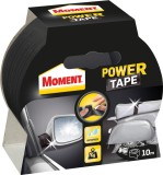 Banda adeziva pentru reparatii, Moment Power Tape, polietilena + panza, negru, 48 mm x 10 m