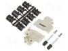 Connector metalic TE Connectivity backshell 15 pini 45&deg;