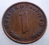 2.754 GERMANIA 1 REICHSPFENNIG 1938 A, Europa, Bronz