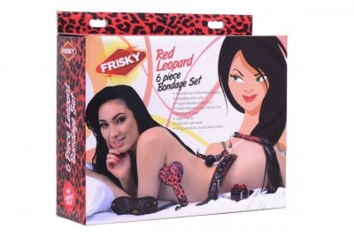 XR Brand Kit Bondage Red Leopard# foto