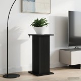 vidaXL Suport pentru plante Negru 30,5 x 30 x 60,5 cm Lemn prelucrat 899782