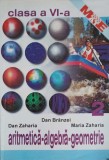 ARITMETICA - ALGEBRA - GEOMETRIE, CLASA A VI-A PARTEA 2-DAN BRANZEI, DAN ZAHARIA, MARIA ZAHARIA-340014