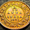 Moneda istorica 1/12 ANNA - INDIA/ DOMINATIE anul 1945 *Cod 2369 B A.UNC EROARE