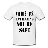 Tricou &quot; Zombis eat brain &quot;