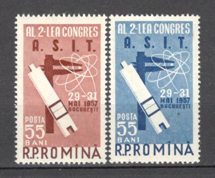 Romania.1957 Congres ASIT XR.336