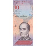 10 BOLIVARI 2018 VENEZUELA UNC