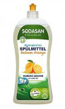 Detergent Vase Lichid Cu Balsam Bio PortocalaHamamelis 1 L, Sodasan