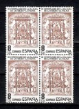 Spania1980-300 de ani de la Apariția Fecioarei Zăpezii la La Palma,Bloc de 4,MNH, Nestampilat