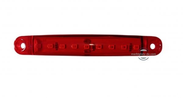 9 led Indicator de lumina laterala Indicator camion Remorca Rosu 12/24v