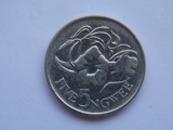 5 NGWEE 1972 ZAMBIA