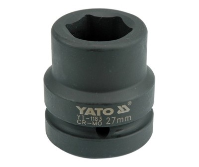 Cheie tubulara hexagonala de impact prindere 1 tol 27 mm YATO foto