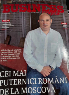 revista Business Magazin - octombrie 2008 foto