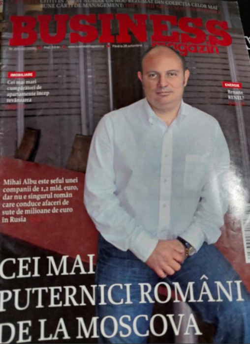 revista Business Magazin - octombrie 2008