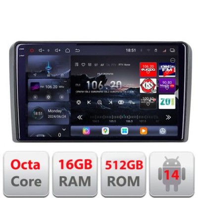 Navigatie Iveco Daily 2007-2014 Edotec Kit-DAILY 8 core QLED 2K 16+512 360 Android Waze USB Navigatie Internet Youtube Radio CarStore Technology foto