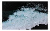 Tablou Canvas, "V&acirc;ltoarea albastră a oceanului misterios", Vijelie, Spumă, Ocean, Albastru, Mișcare, Natură, Energie, Vitejie, Valuri, Intenție, 39 x