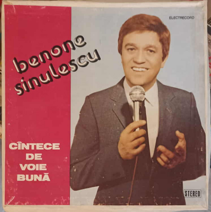 Disc vinil, LP. CANTECE DE VOIE BUNA. SETBOX 3 DISCURI VINIL-BENONE SINULESCU-240442