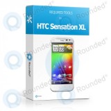 Set complet instrumente service GSM HTC Sensation XL G21 X315e: Surubelnita, ventuza, penseta, kit deschidere, autocolant
