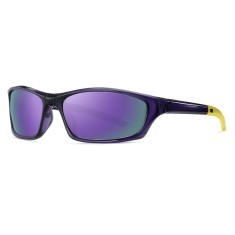 Ochelari polarizati sport Techsuit 24101, pliabili, mov foto