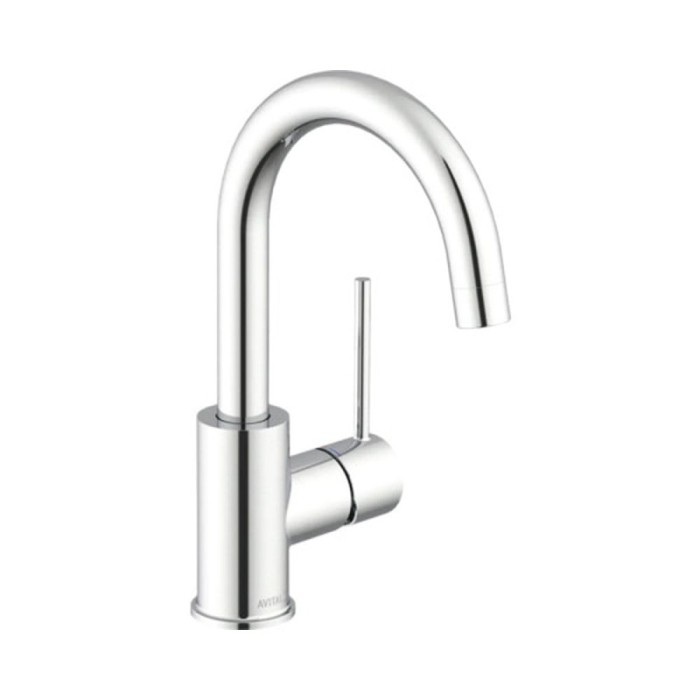 Baterie lavoar &icirc;naltă Avital Clyde Crom &ndash; Design Elegant