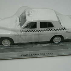 Macheta WARSZAWA 203 TAXI - Masini de Legenda Polonia scara 1:43