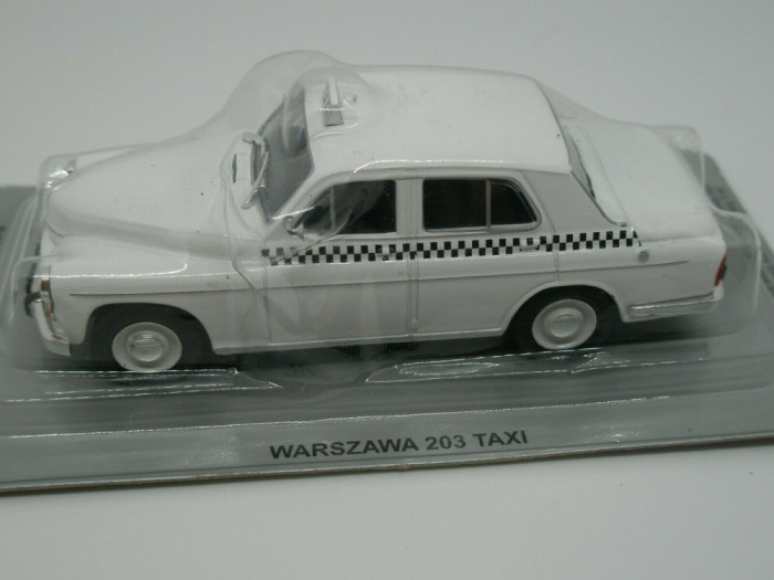 Macheta WARSZAWA 203 TAXI - Masini de Legenda Polonia scara 1:43