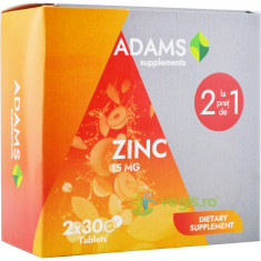 Pachet Zinc 15mg 30tb+30tb