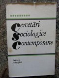 CERCETARI SOCIOLOGICE CONTEMPORANE-MIRON CONSTANTINESCU