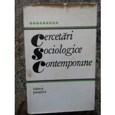 CERCETARI SOCIOLOGICE CONTEMPORANE-MIRON CONSTANTINESCU