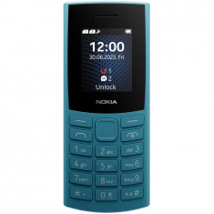 Telefon mobil Nokia 105 (2023), Dual SIM, 4G, Ocean Blue