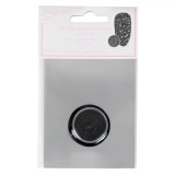 Set Pietre Decorative Unghii, 150 Bucăți, Culoare Neagră, Lucioase
